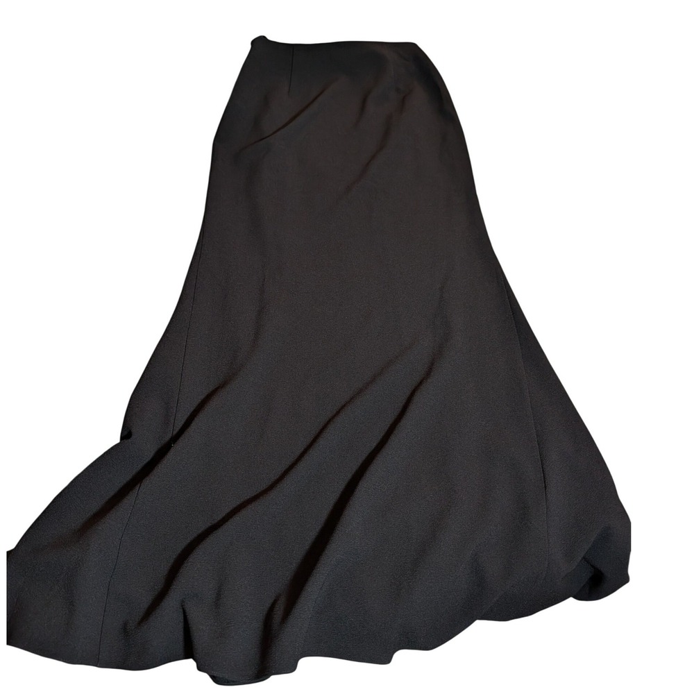NBD Gisele Maxi Skirt Black Sheer Mesh Panel High Waist Revolve Size S NEW - Picture 3 of 9